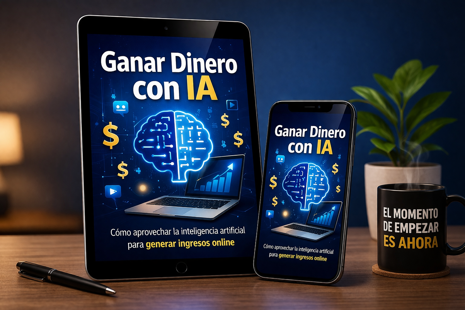 ganar ingresos con IA
