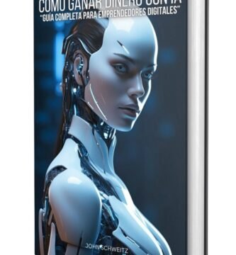 Portada del ebook Cómo ganar dinero con IA de John Schweitz, guía completa para emprendedores digitales