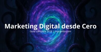 Guía completa de marketing digital desde cero 2026 | IAprovida